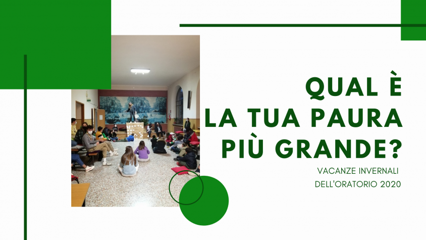 Qual è la tua paura più grande?