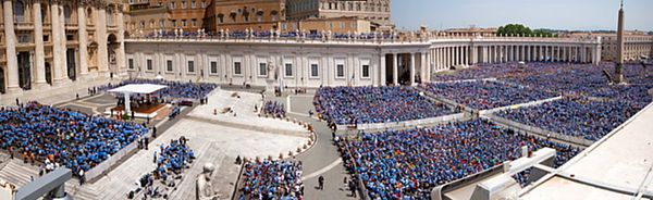 Agesci Marche in udienza generale dal Santo Padre