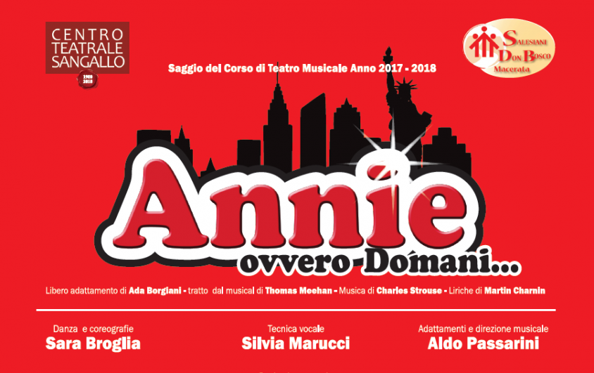 Musical ANNIE al Teatro Don Bosco