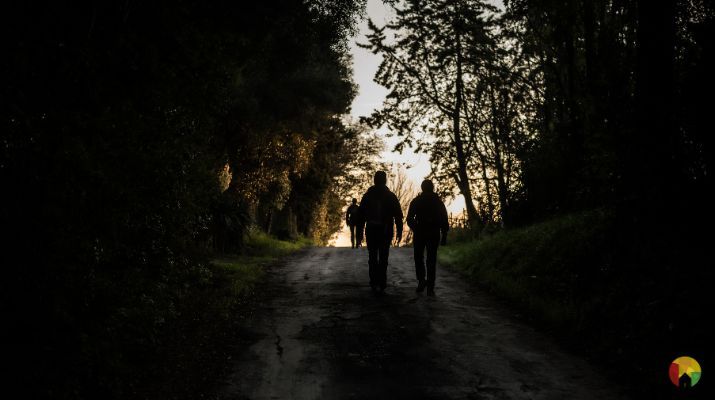 Pellegrini, mancanti e felici