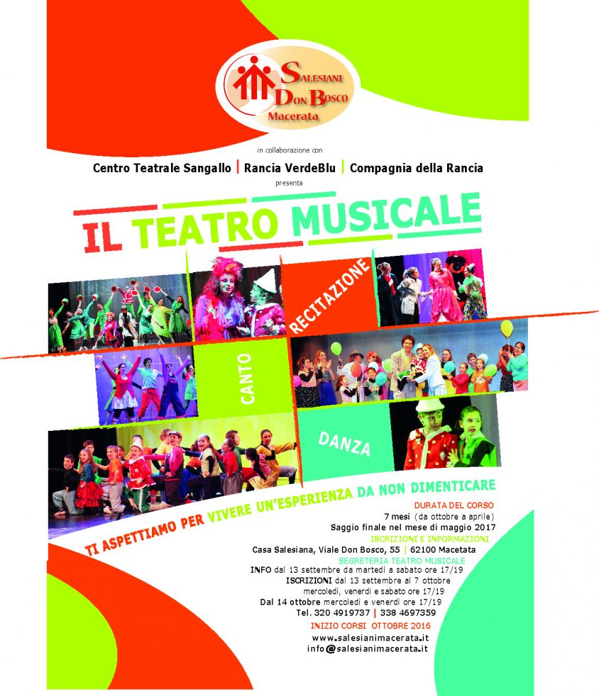 Ricomincia il TEATRO MUSICALE!